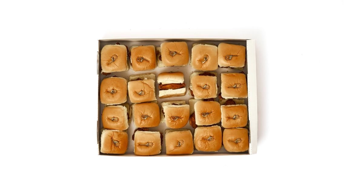 Warm Fried Chicken Sliders - 20 pieces