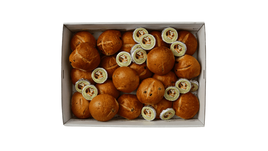 CHRISTMAS BREAD ROLLS