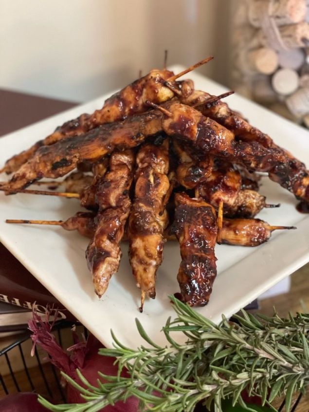 Teriyaki Chicken Skewer