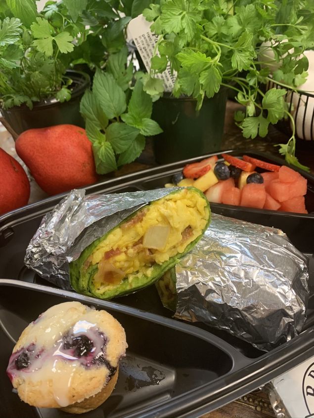 Vegetarian Burrito Box