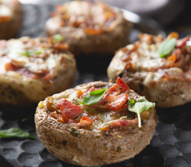 Bacon Stuffed Mushroom