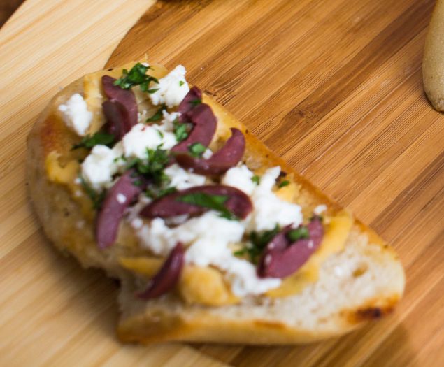 Greek Tartine