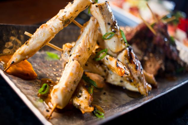 Chile Lime Chicken Skewer