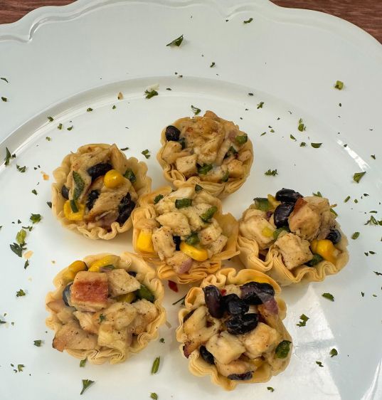 Santa Fe Phyllo Tart