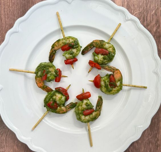 Garlic Shrimp Skewer