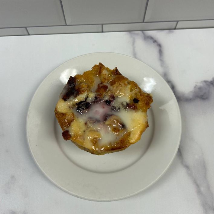 Triple Berry Cream Cheese Soufflé