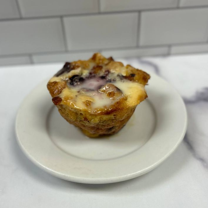 Triple Berry Cream Cheese Soufflé