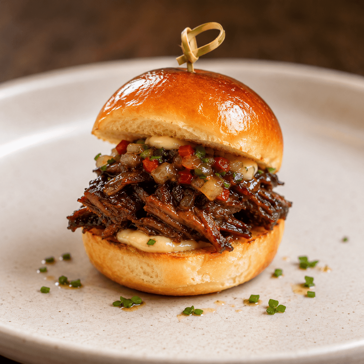 Short rib slider