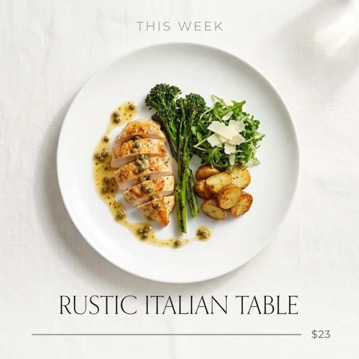 RUSTIC ITALIAN TABLE