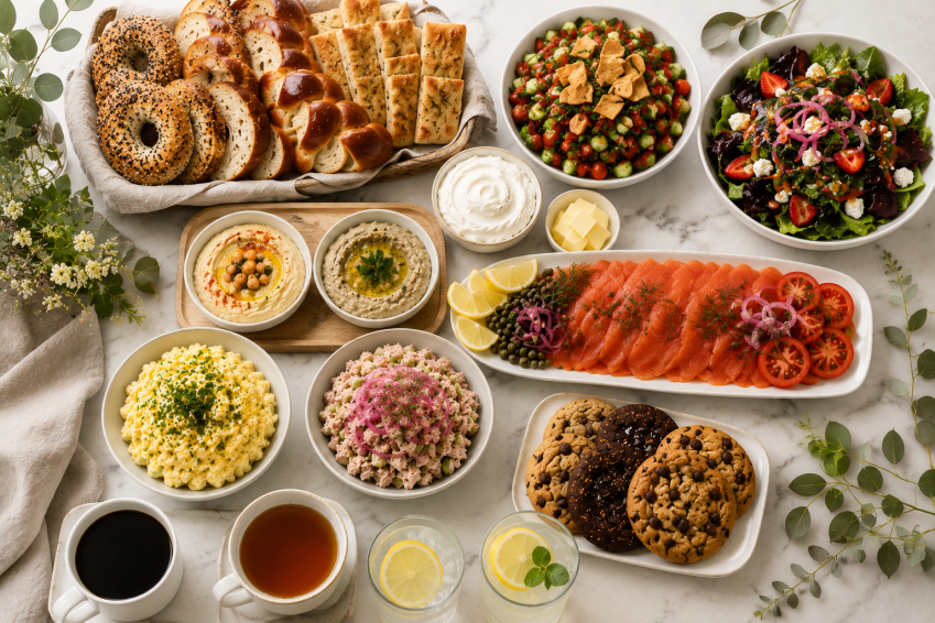 B MITZVAH LUNCHEON PREFIX MENU 2
