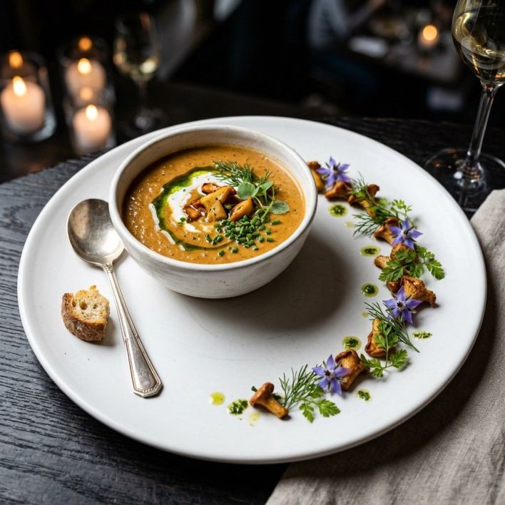 Wild Mushroom Bisque