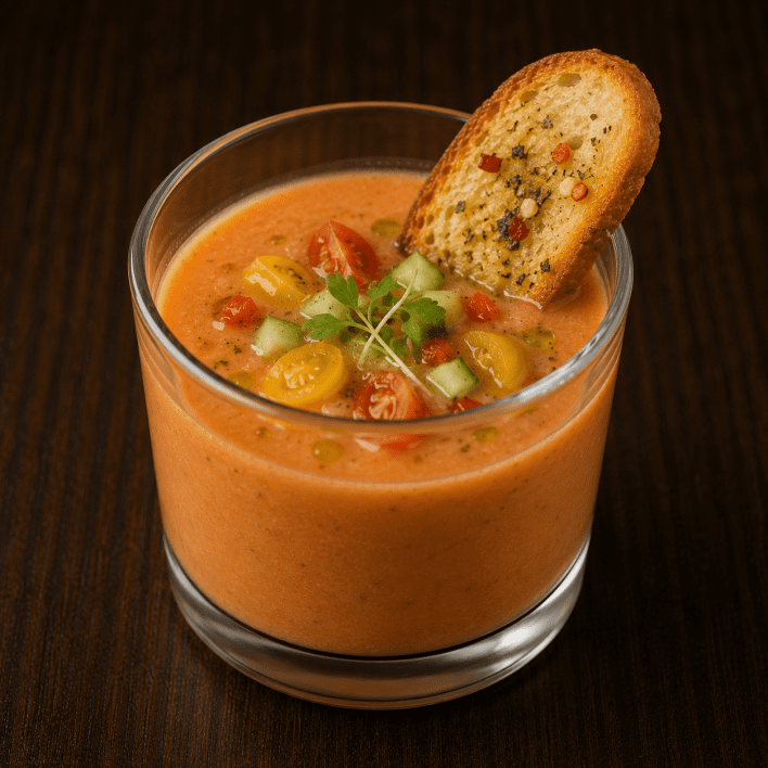 Heirloom Tomato Gazpacho