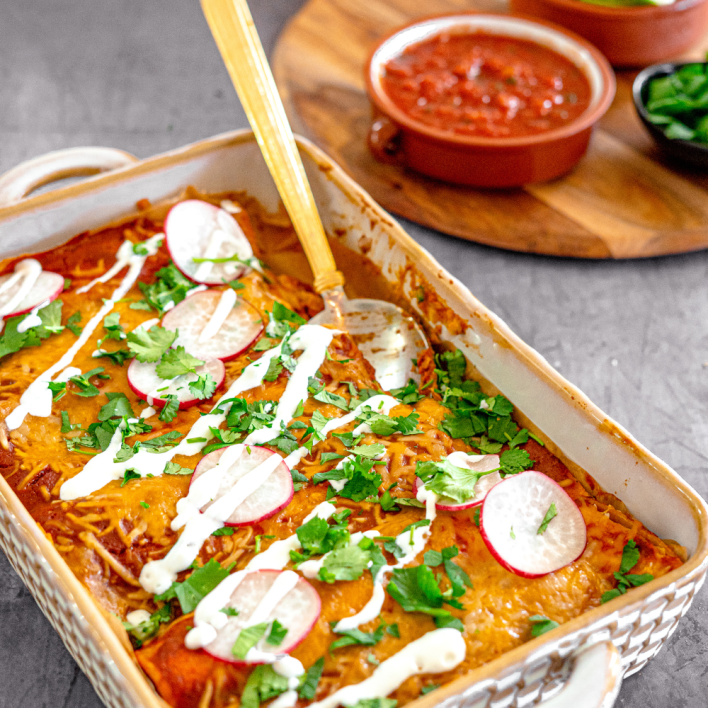 Cheese Enchilada Platter