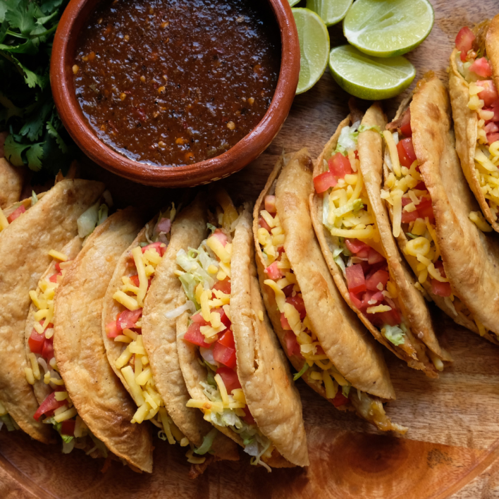 Crunchy Taco Platter