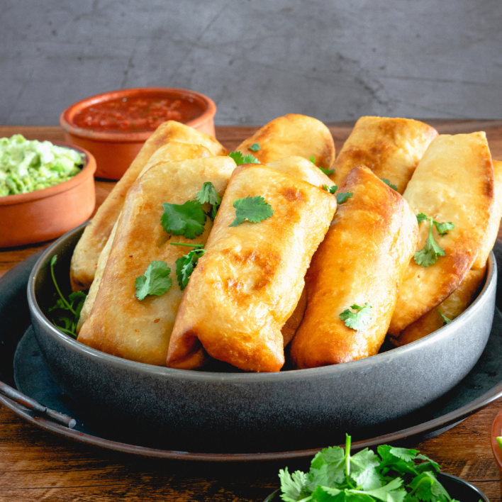 Mini Chimichanga Platter