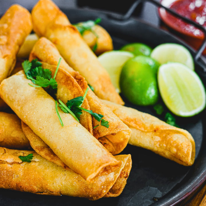 Rolled Tacos Platter