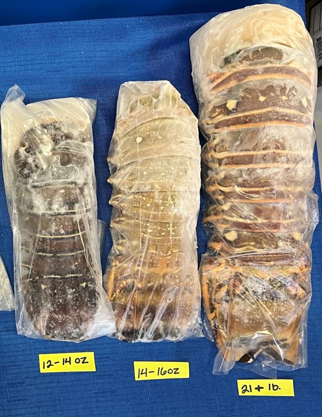 Lobster Tails 20 oz 36.99/lb