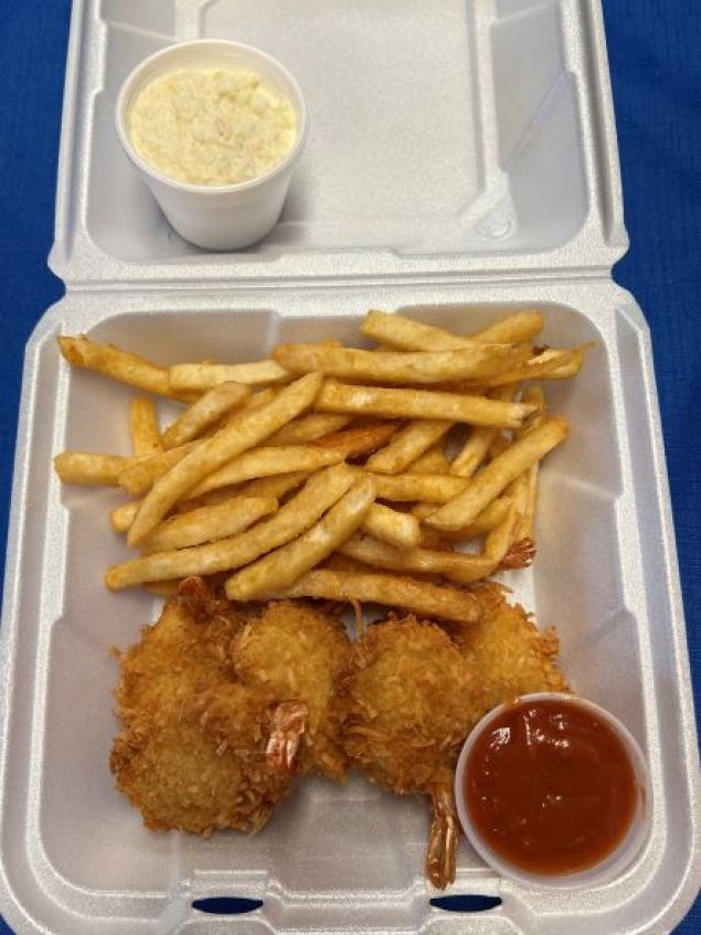 Coconut Breaded Shrimp (6)