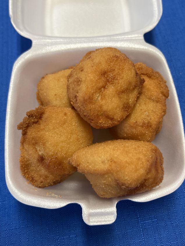 Pre-cooked Fried Scallops (by the pound)