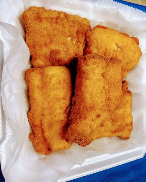 Pre-cooked Fried Cod (by the pound)
