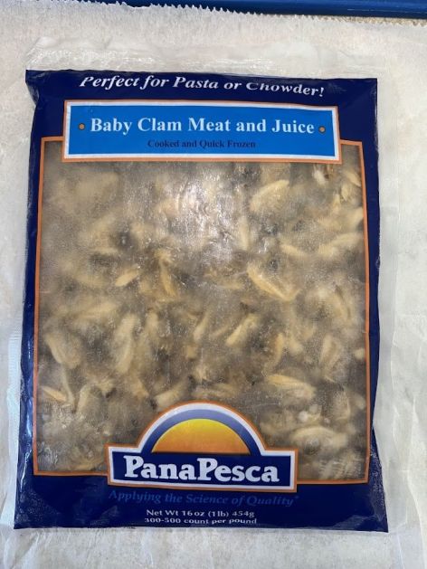 Baby Clam Meat