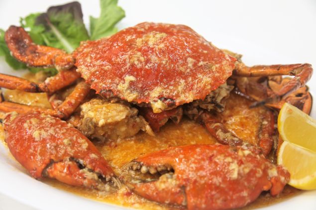 Cooked Live Mud Crab (0.8-1kg) - 现煮泥蟹 0.8-1kg