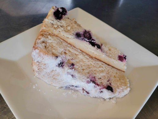 Lemon Berry Mascarpone Cake