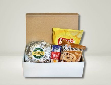 1/4 lb Single Wallyburger Boxed Lunch