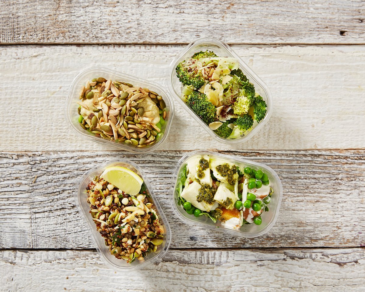 Plateau de mini-salades | 8 pcs. main image 1