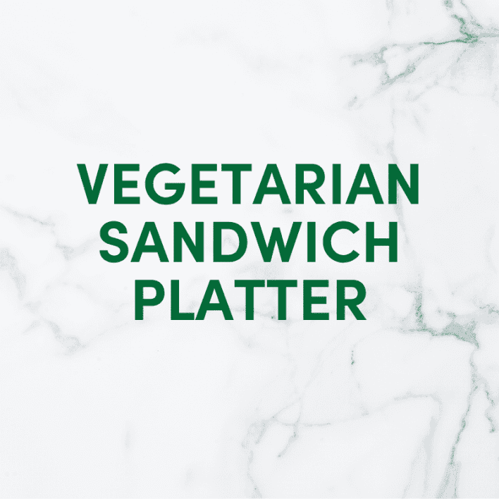 Vegetarian Sandwich Platter