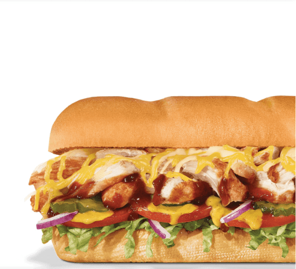 #21 Honey Mustard BBQ Chicken Sandwich