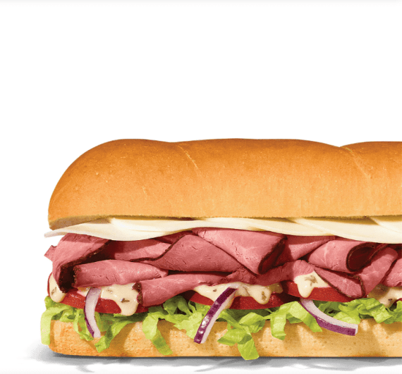 #17 Garlic Roast Beef Sandwich