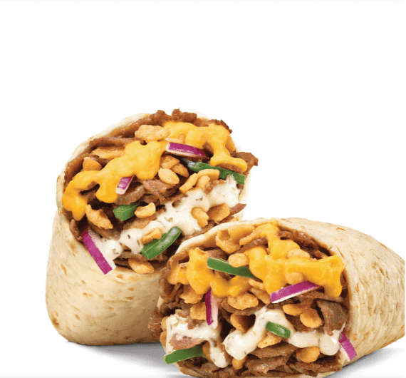 #31 Cheesy Garlic Steak Wrap