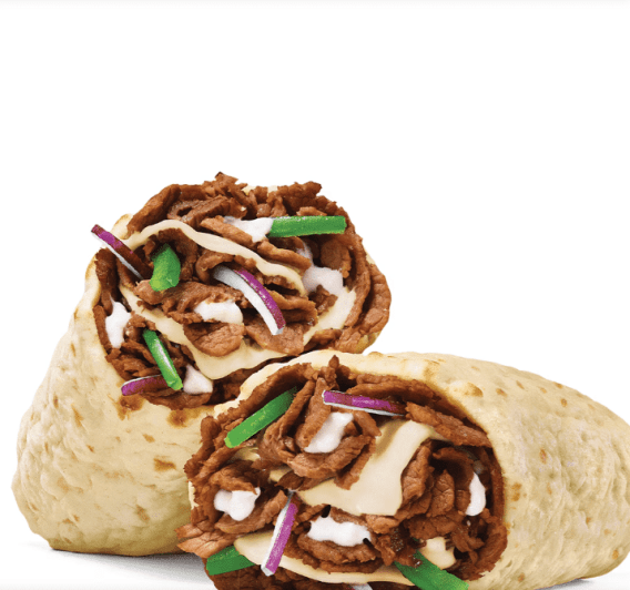 #1 The Philly Steak & Cheese Wrap