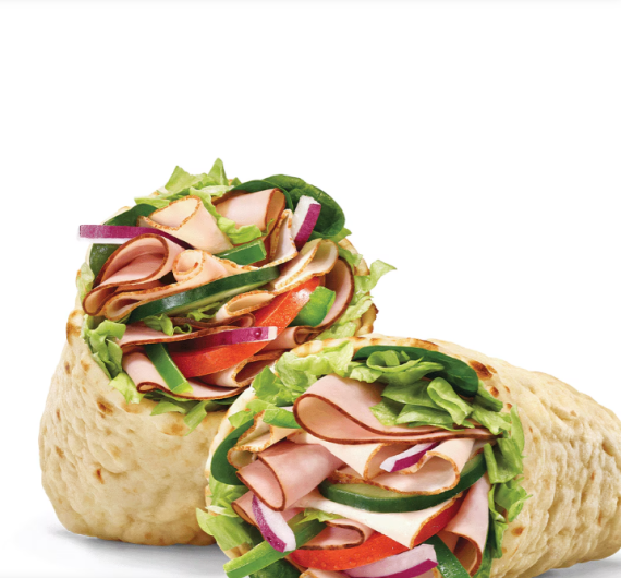 Oven Roasted Turkey & Ham Wrap