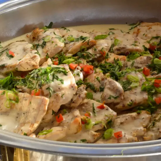 White Burgundy Chicken