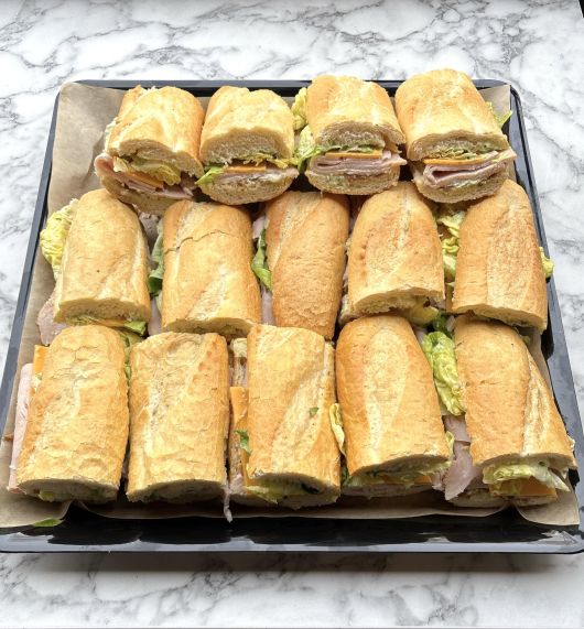 Le Turkey Baguette Sandwich Platter