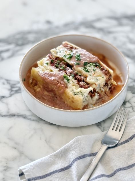 Three Meat Lasagna