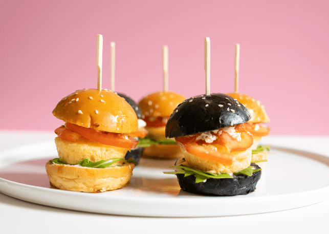 Tomato, Egg & Spinach Slider - Platter of 6