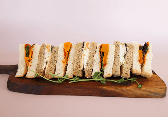 Sandwich Platter - Gourmet - 24 Triangles - Vegetarian