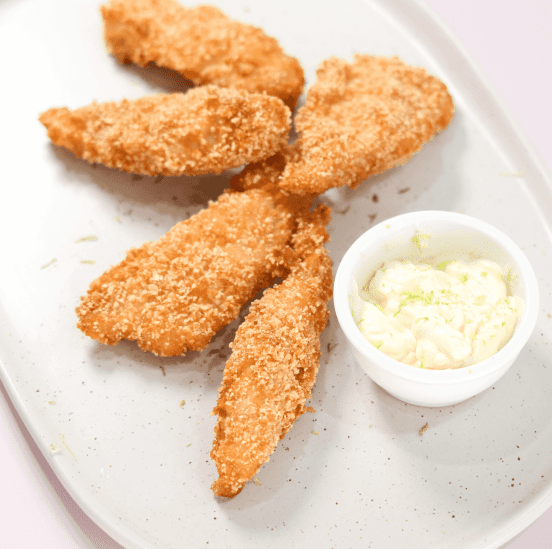 Coconut Crumbed Chicken & Lime Aioli - Platter of 20
