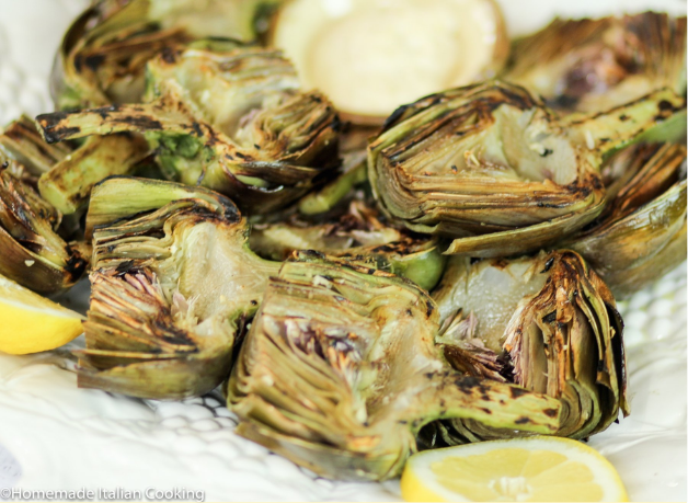Grilled Artichoke Side