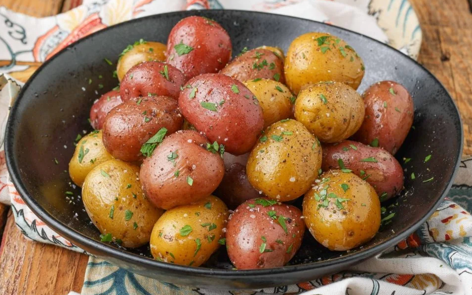 Roasted Herb & Butter Potatoes