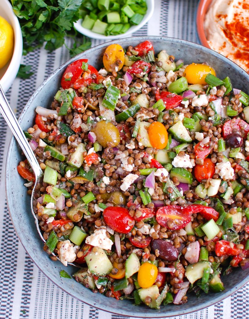 Lentil & Feta Salad