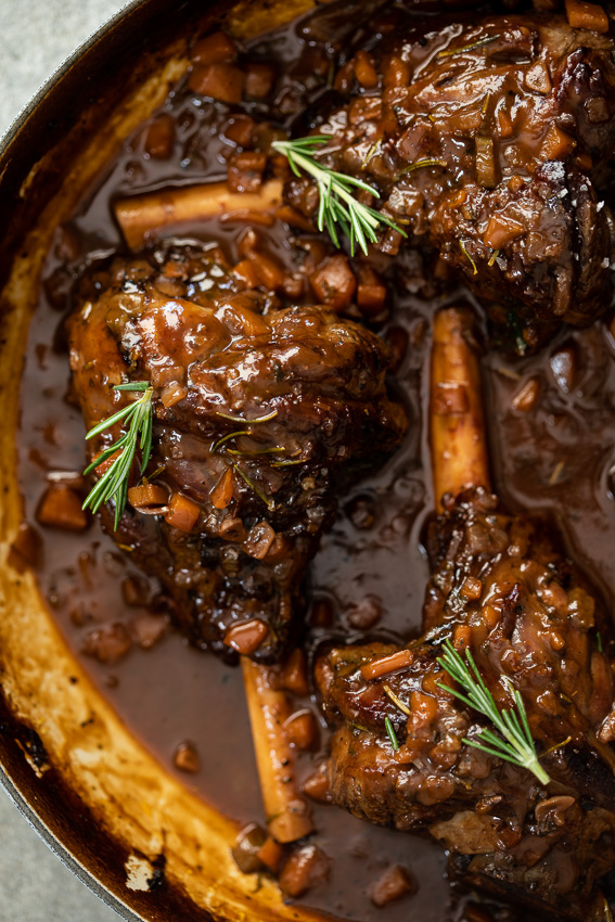 Slow braised lamb