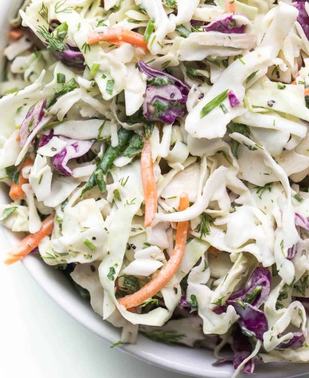Herby coleslaw