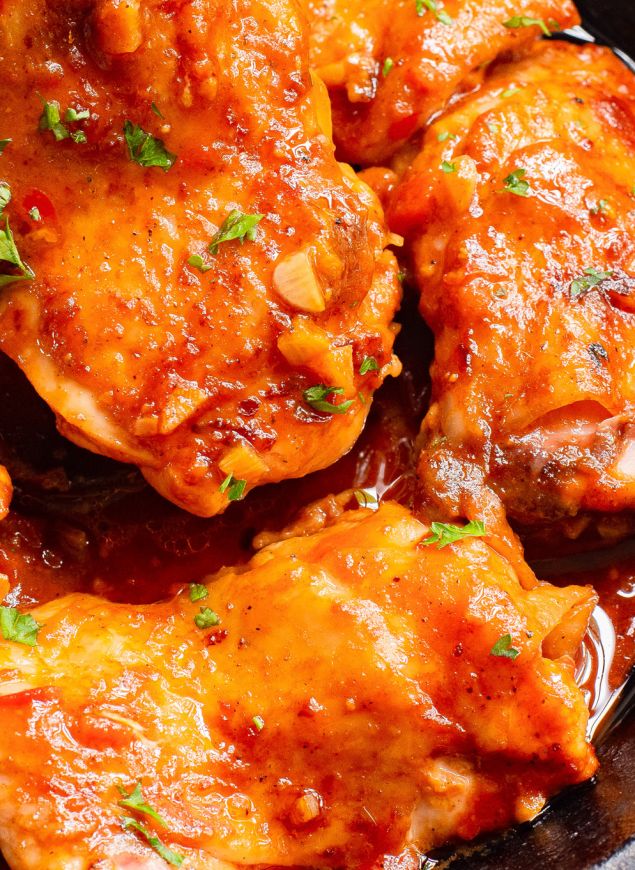 Harissa spice roasted chicken with herbed quinoa and cucumber salad