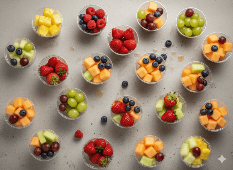 Fresh Fruit Cups