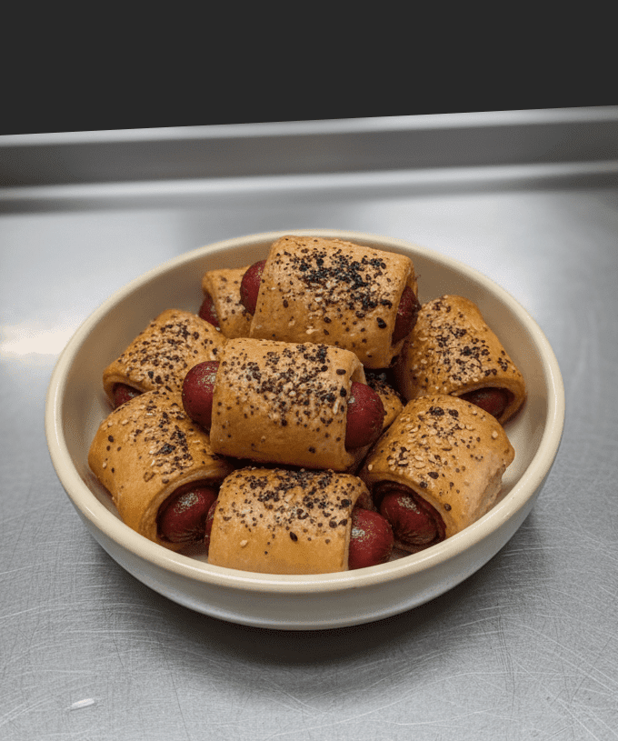 Beef Bacon-Wrapped Franks in Blanks (Full Size Pan)