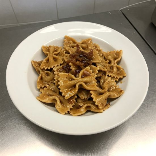 Bowtie Onion Pasta